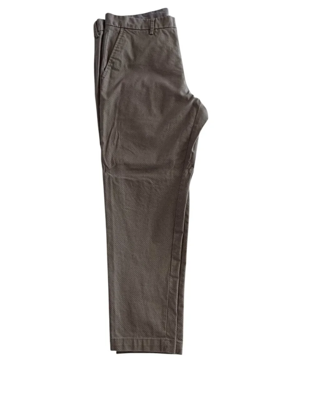 Men's Banana Republic Grey Rosette Patterned Slim-Fit Pants 36 x 30